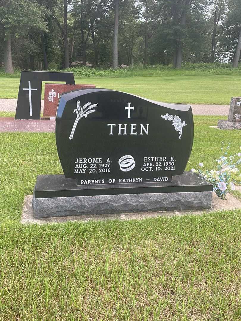Jerome A. Then's grave. Photo 2