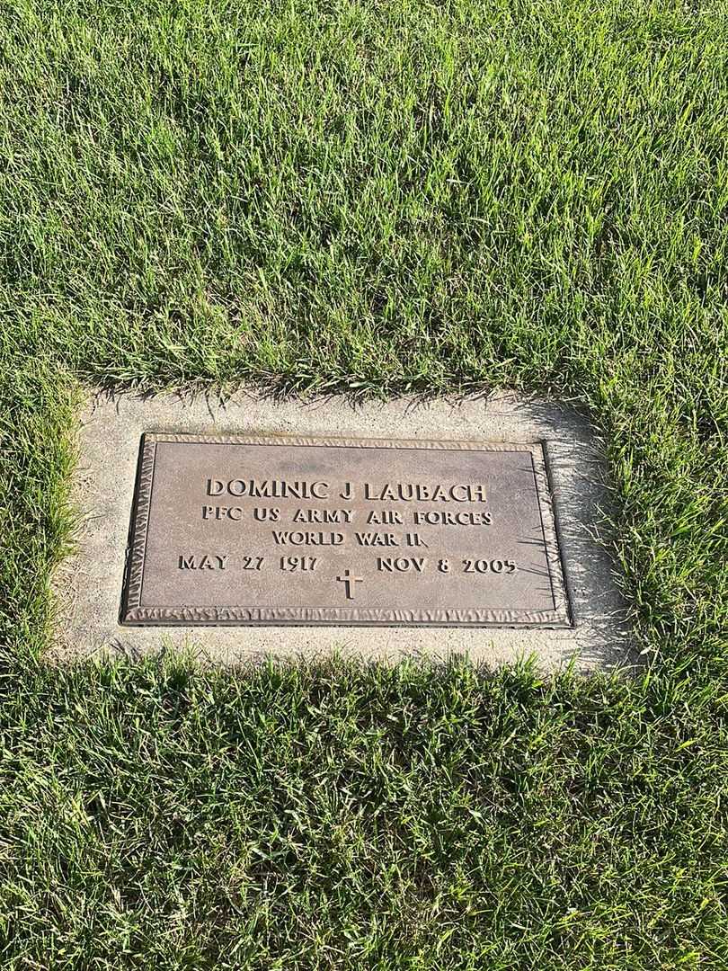 Dominic Laubach's grave. Photo 3