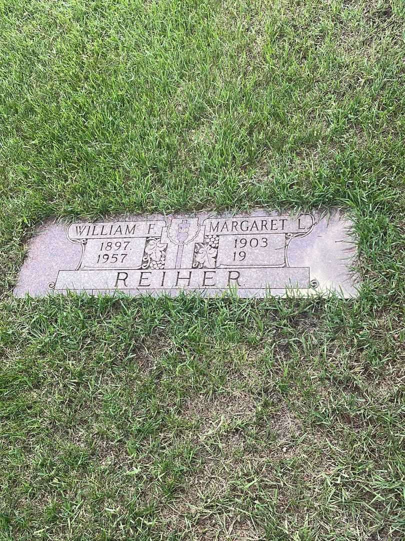 Margaret L. Reiher's grave. Photo 2
