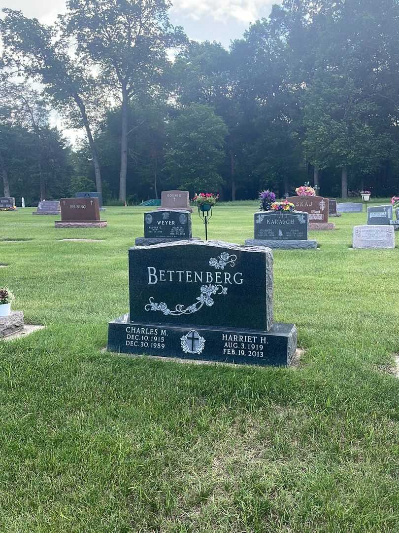 Charles M. Bettenberg's grave. Photo 1
