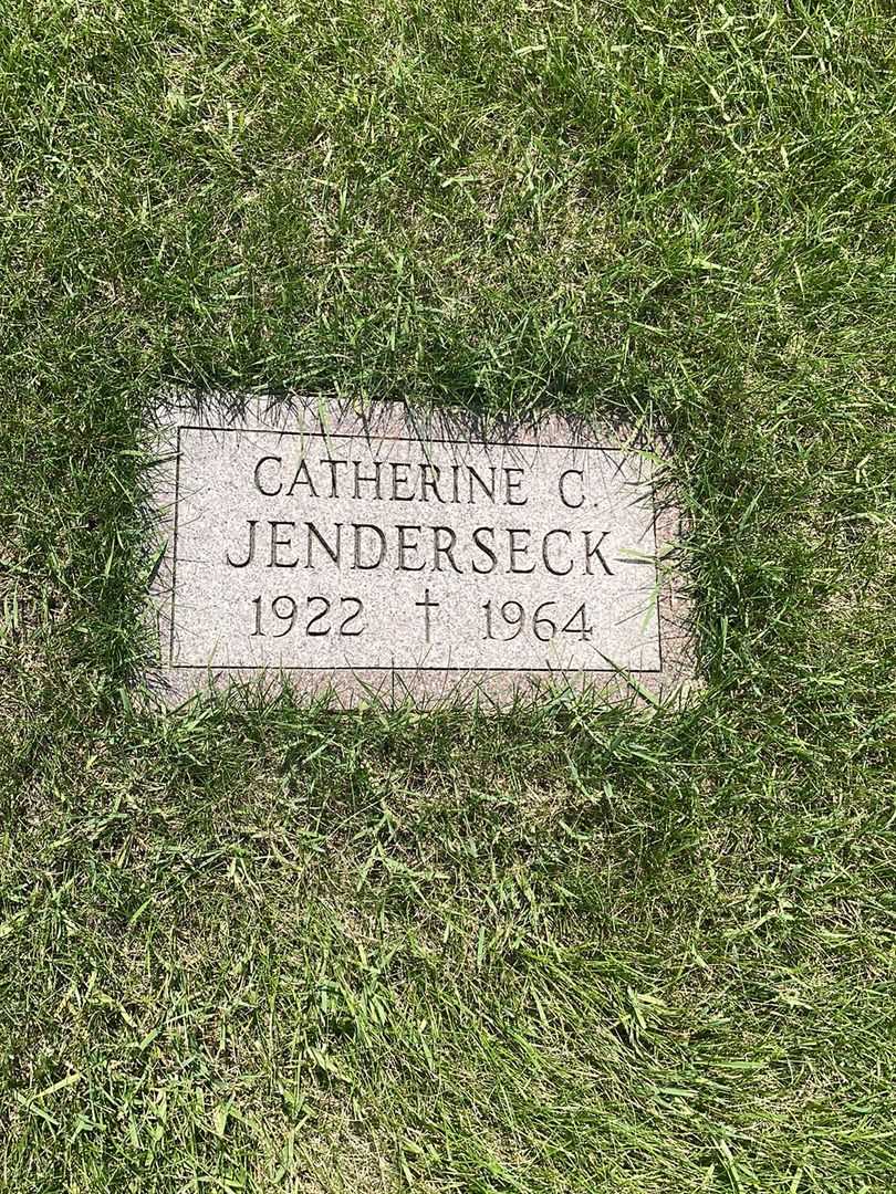 Catherine C. Jenderseck's grave. Photo 2