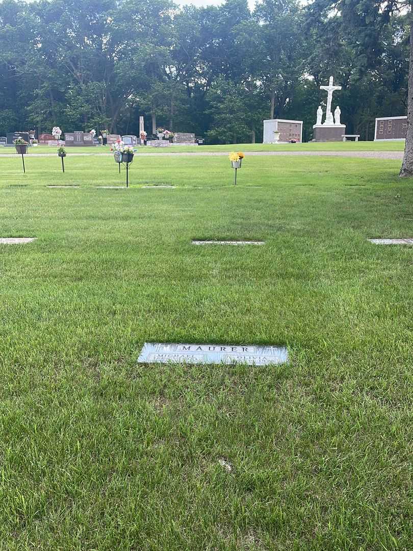 Michael Maurer's grave. Photo 1