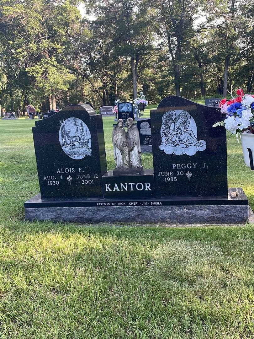 Alois F. Kantor's grave. Photo 2