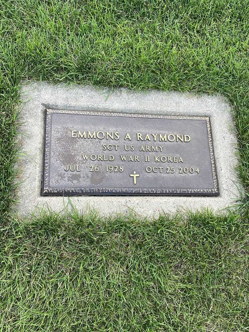 Emmons "Ray" Raymond's grave. Photo 3