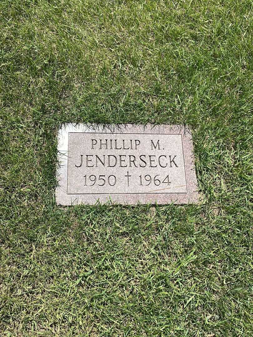Phillip M. Jenderseck's grave. Photo 2
