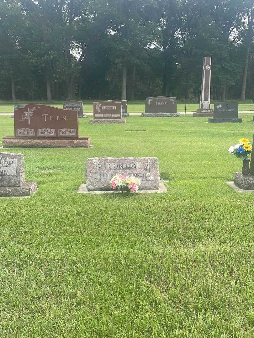 John P. Conroy's grave. Photo 1