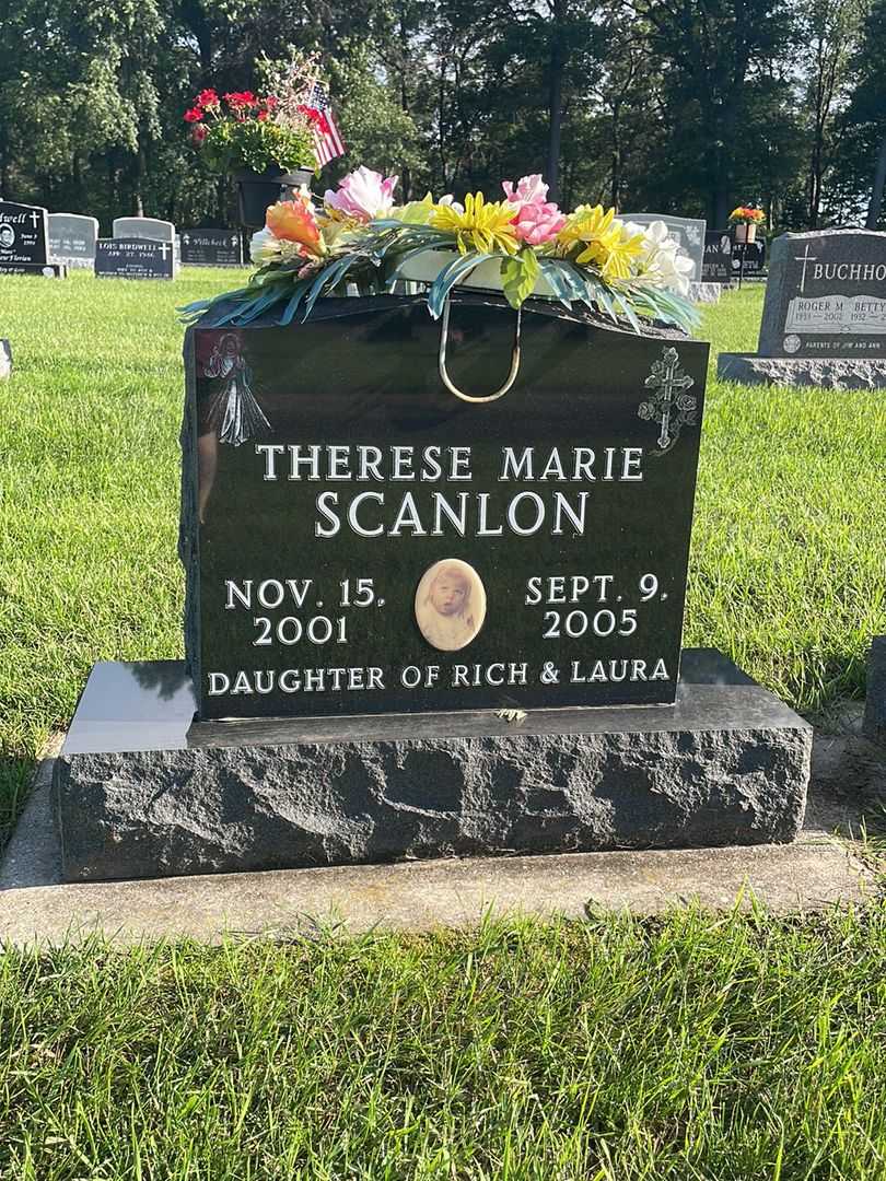 Therese Marie Scanlon's grave. Photo 2