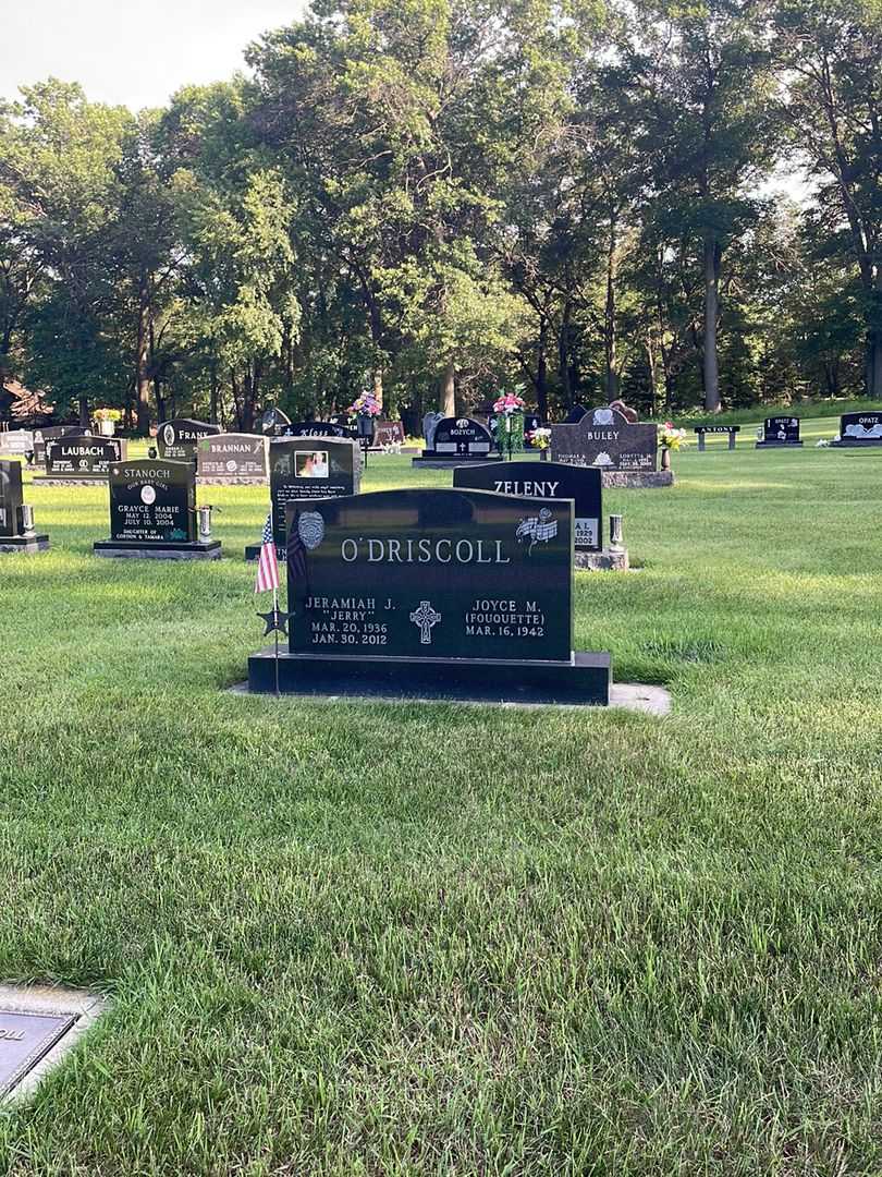 Jeramiah J. "Jerry" O'Drickoll's grave. Photo 1