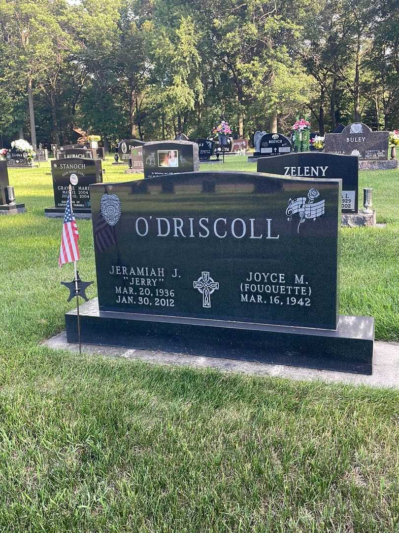 Jeramiah J. "Jerry" O'Drickoll's grave. Photo 2