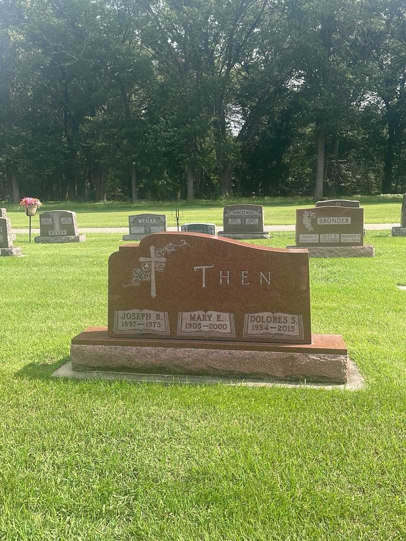Joseph B. Then's grave. Photo 1