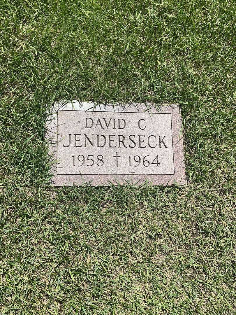 David C. Jenderseck's grave. Photo 2