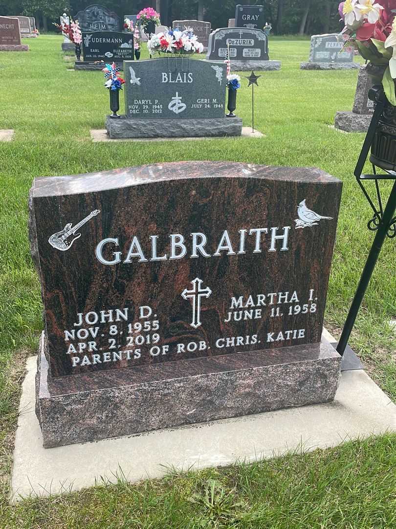 John D. Galbraith's grave. Photo 2