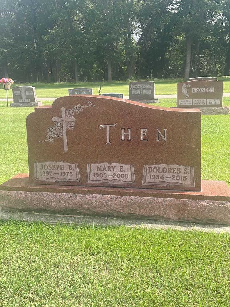 Joseph B. Then's grave. Photo 2