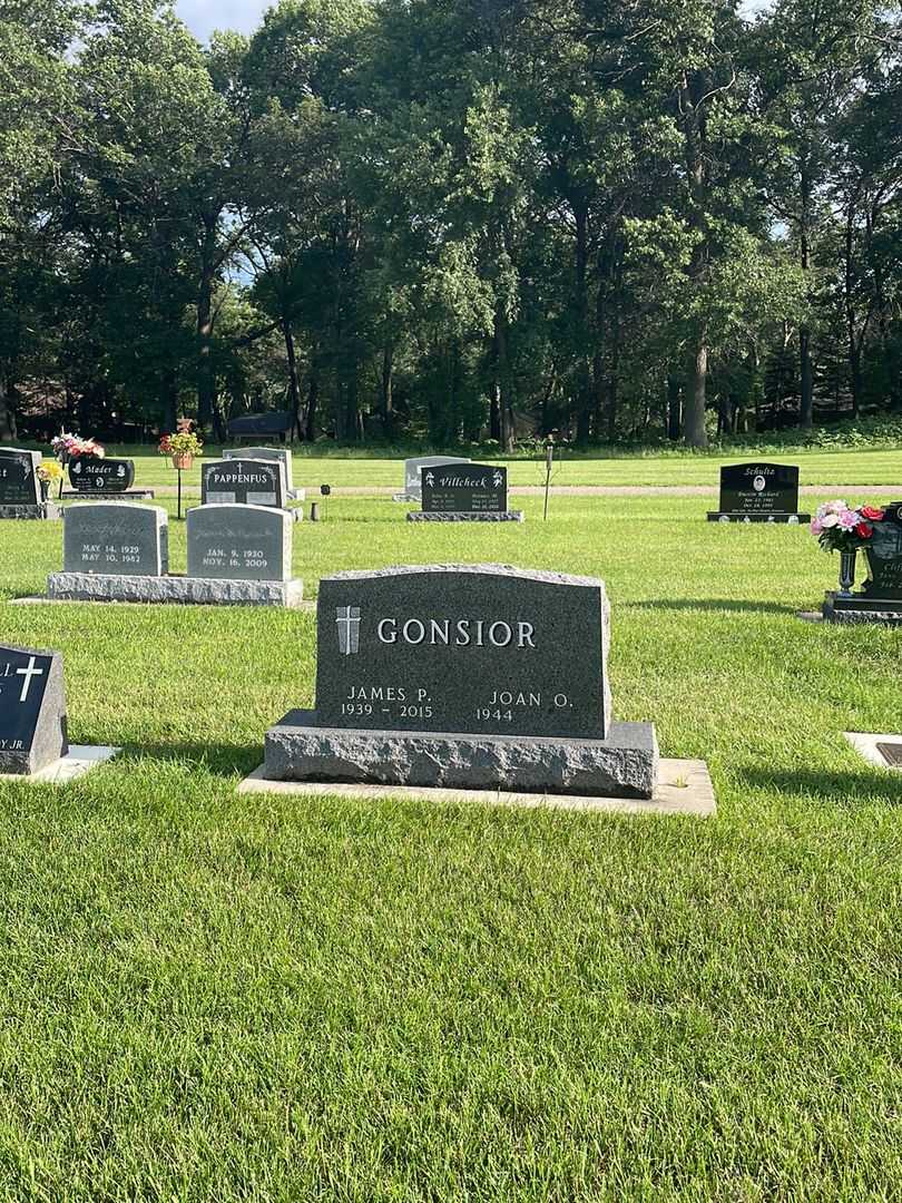 James P. Gonsior's grave. Photo 1