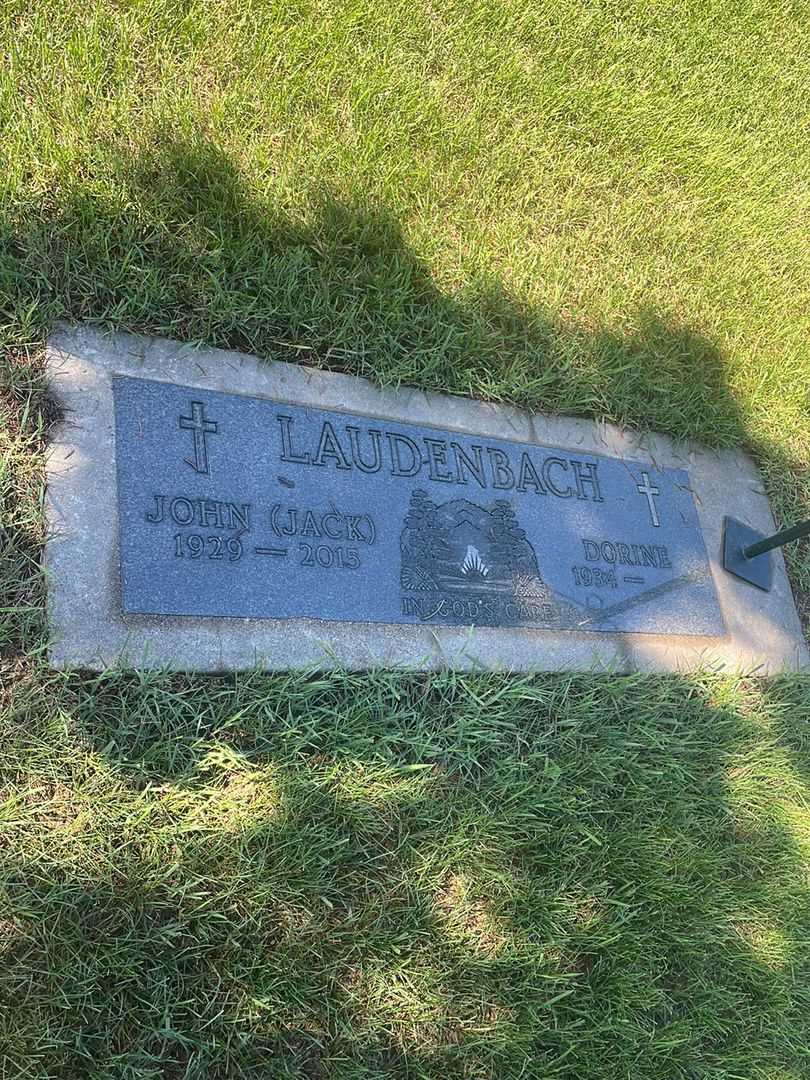 John Raymond "Jack" Laudenbach's grave. Photo 2