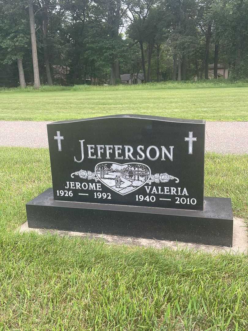 Jerome Jefferson's grave. Photo 2