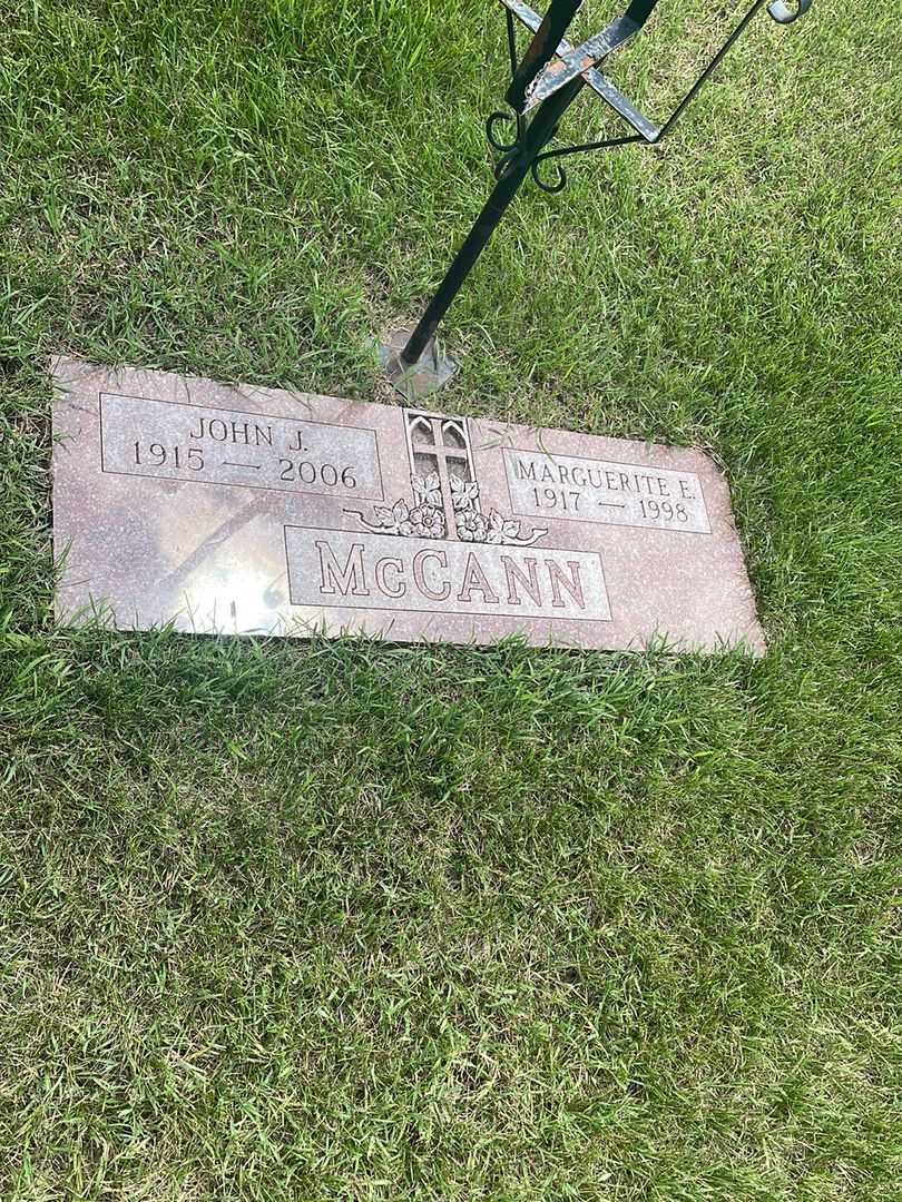 John J. McCann's grave. Photo 2