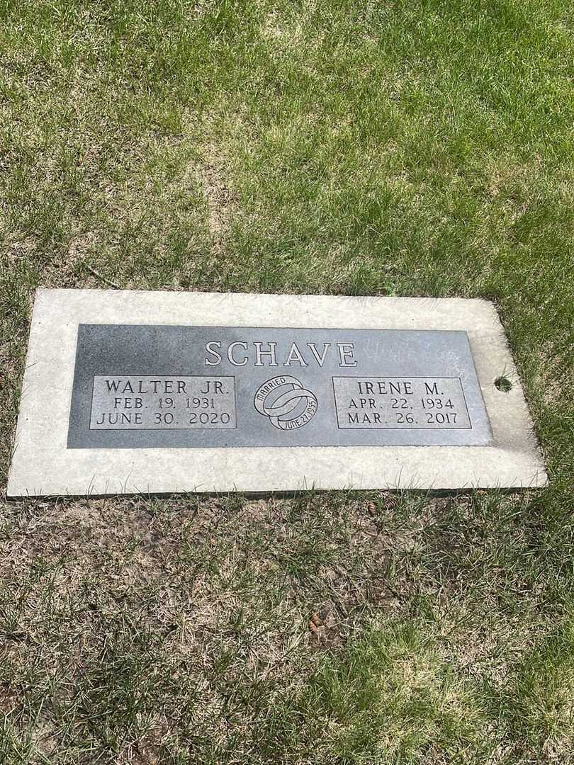Irene M. Schave's grave. Photo 2